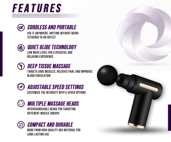 Revolutionary Cordless Muscle Massage Gun Device