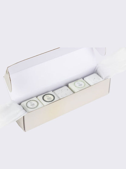 Five Earthy shower Steamer Gift Set  -  Unisex