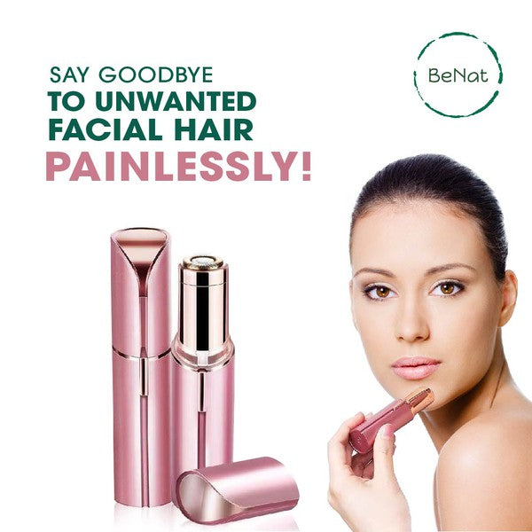 Portable Rechargeable Facial Hair Remover Device