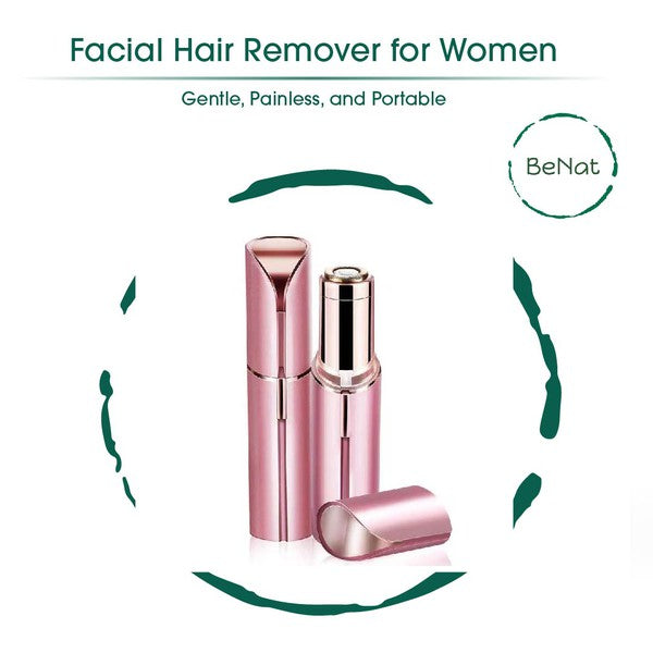Portable Rechargeable Facial Hair Remover Device
