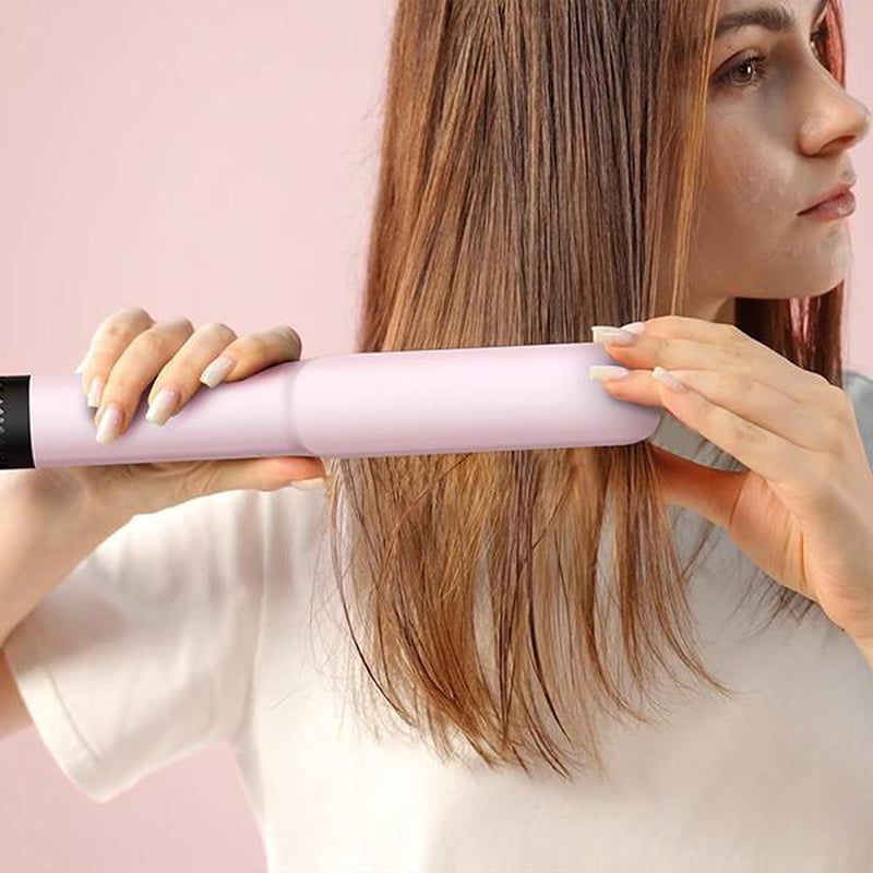 SUPGALIY Hair Straightener 2 in 1 Wet to Dry Hair Dryer and Straightener High-Speed Airflow Rapid Heat-Up Customizable Temperature LCD Display & Auto Shut-Off