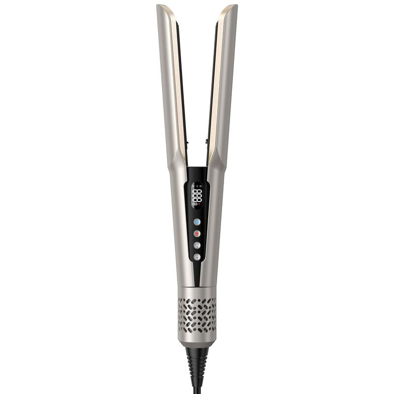 SUPGALIY Hair Straightener 2 in 1 Wet to Dry Hair Dryer and Straightener High-Speed Airflow Rapid Heat-Up Customizable Temperature LCD Display & Auto Shut-Off