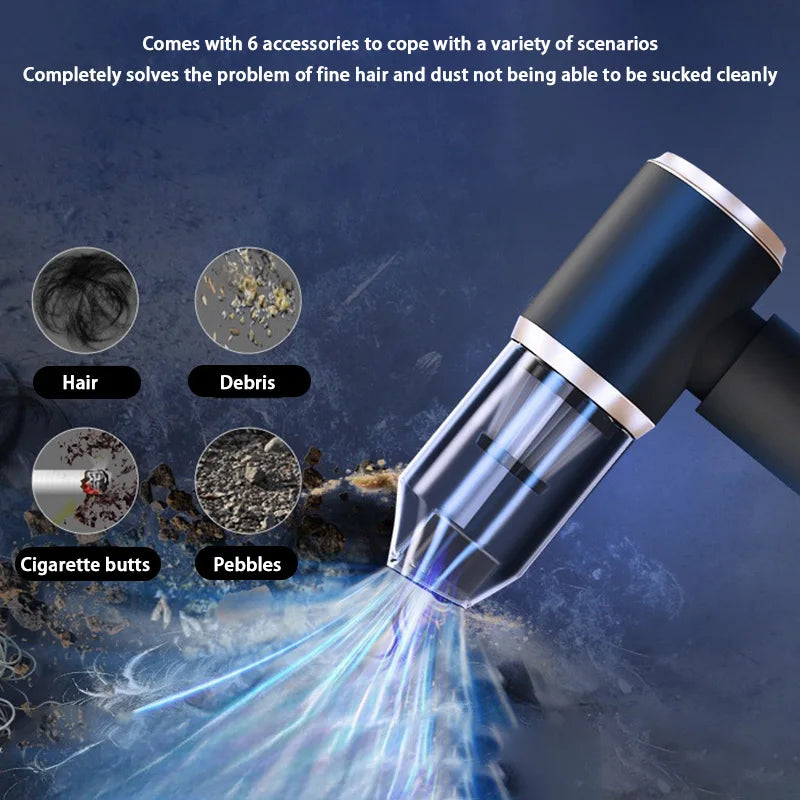 Car Vacuum Cleaner Car Multipurpose Hoover Car Vacuum Cleaner High Power Household Vacuum Cleaner Powerful Car Vacuum Cleaner