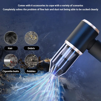Car Vacuum Cleaner Car Multipurpose Hoover Car Vacuum Cleaner High Power Household Vacuum Cleaner Powerful Car Vacuum Cleaner