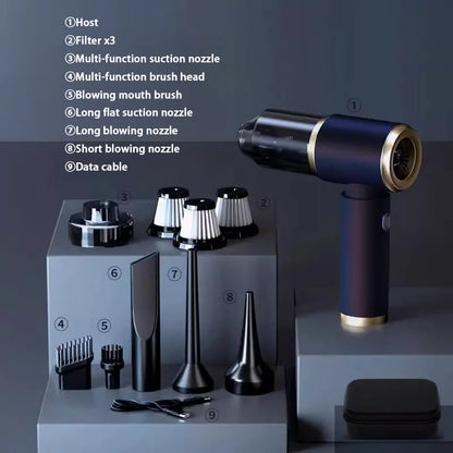 Car Vacuum Cleaner Car Multipurpose Hoover Car Vacuum Cleaner High Power Household Vacuum Cleaner Powerful Car Vacuum Cleaner