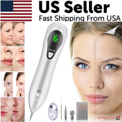 Electric Laser Plasma Pen Mole Removal Dark Spot Remover Skin Wart Tag Tattoo